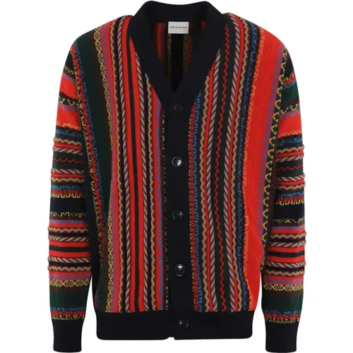 Herren Cardigan 9.S , Herren, Größe: M - Drole de Monsieur - Modalova