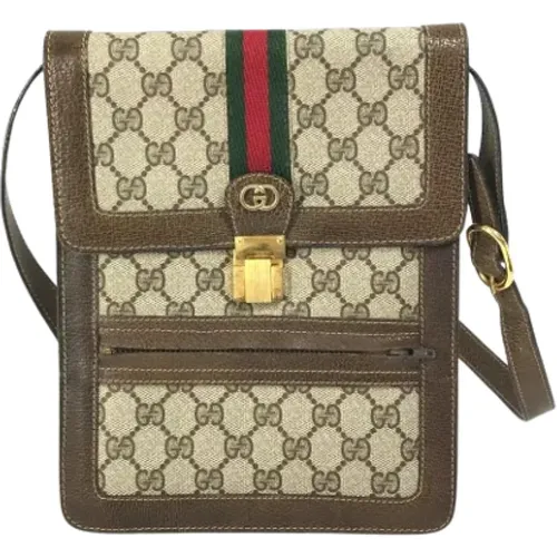 Pre-owned Canvas gucci-bags , female, Sizes: ONE SIZE - Gucci Vintage - Modalova