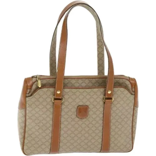 Pre-owned Canvas celine-bags , female, Sizes: ONE SIZE - Celine Vintage - Modalova