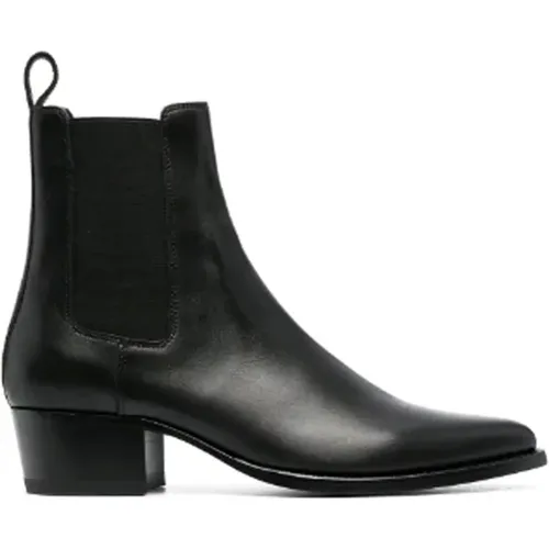 Leather Ankle Boots for Men , male, Sizes: 7 UK - Amiri - Modalova