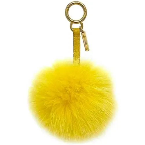 Pre-owned Fur key-holders , female, Sizes: ONE SIZE - Fendi Vintage - Modalova