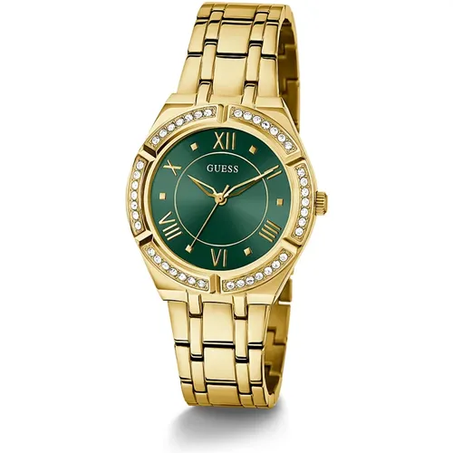 Cosmo Stainless Steel Bracelet Watch , female, Sizes: ONE SIZE - Guess - Modalova