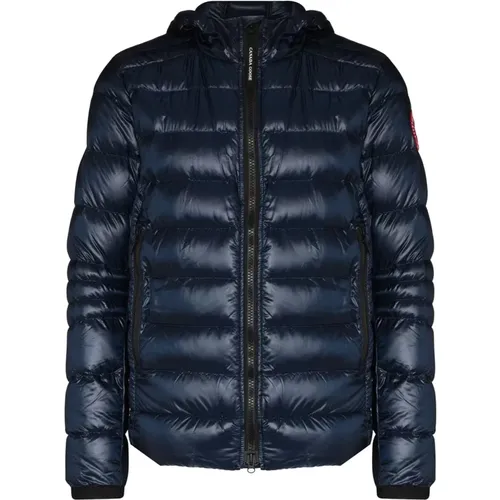 Midnight Padded Hooded Jacket , male, Sizes: XL, M - Canada Goose - Modalova