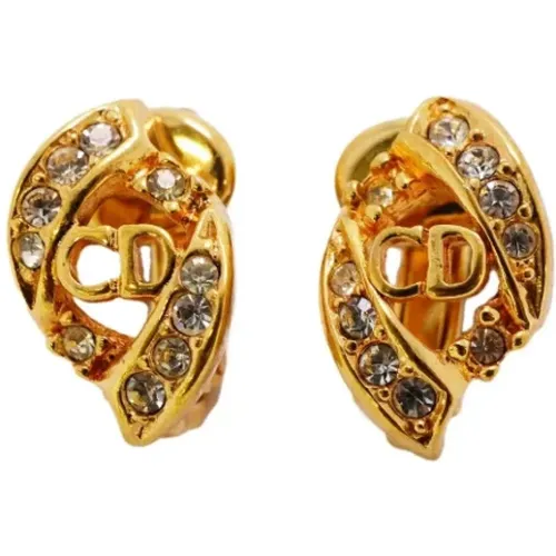 Pre-owned Metal dior-jewelry , female, Sizes: ONE SIZE - Dior Vintage - Modalova