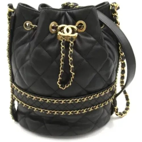 Pre-owned Leather chanel-bags , female, Sizes: ONE SIZE - Chanel Vintage - Modalova