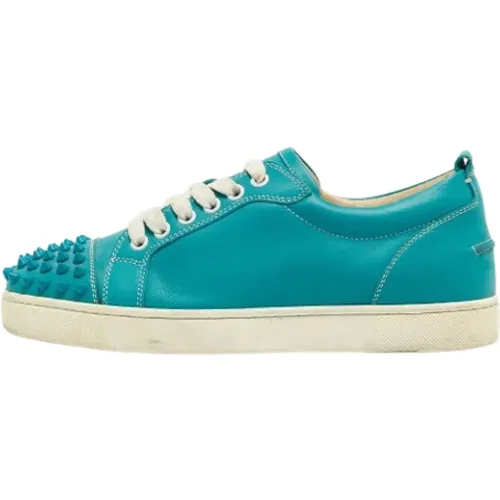 Pre-owned Leather sneakers , female, Sizes: 5 UK - Christian Louboutin Pre-owned - Modalova