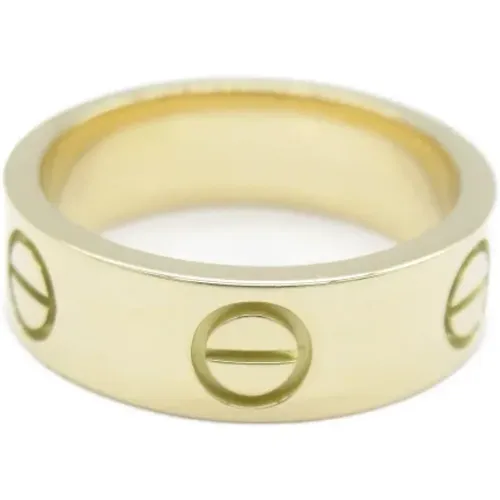 Pre-owned Gold rings , female, Sizes: ONE SIZE - Cartier Vintage - Modalova