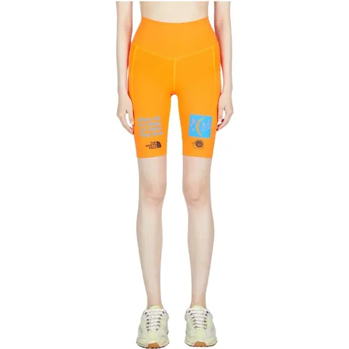 Biker Shorts mit Grafikdruck , Damen, Größe: S - The North Face - Modalova