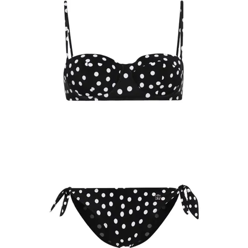 Sea Bikini Set , female, Sizes: XS, M, S - Dolce & Gabbana - Modalova