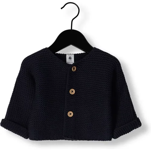 Cardigan Pullover Dunkelblau Unisex - Petit Bateau - Modalova