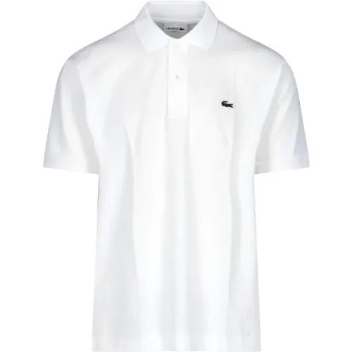 Klisches Weißes Poloshirt , Herren, Größe: XL - Lacoste - Modalova