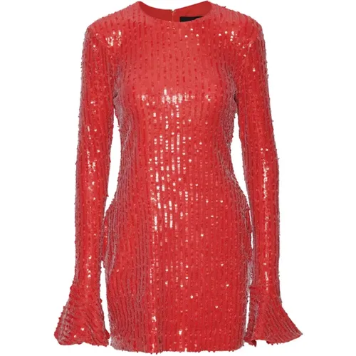 Sequins Mini Dress - Glamorous Style , female, Sizes: S, M - Rotate Birger Christensen - Modalova