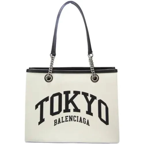 Pre-owned Canvas totes , female, Sizes: ONE SIZE - Balenciaga Vintage - Modalova