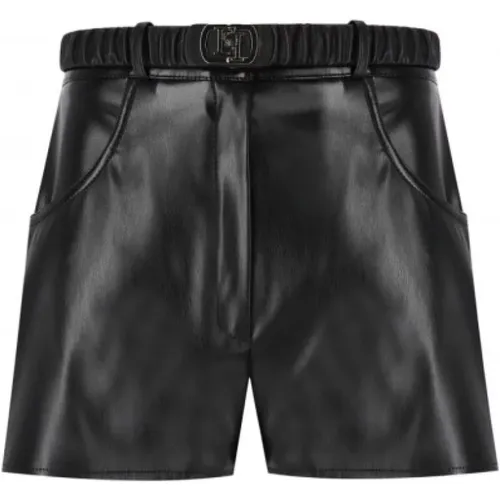 Schwarze Shorts für Frauen , Damen, Größe: M - Elisabetta Franchi - Modalova