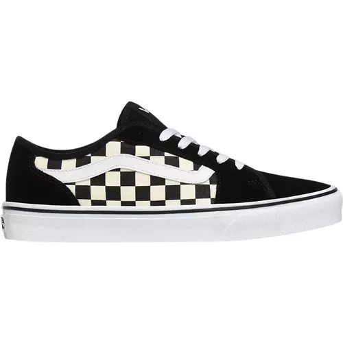 Klassische Checkerboard Stil Sneakers , Herren, Größe: 43 EU - Vans - Modalova