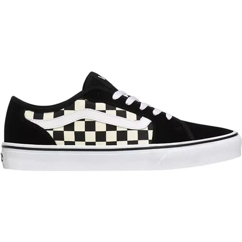 Klassische Checkerboard Stil Sneakers - Vans - Modalova