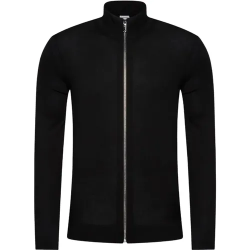 Herren Zip-Up Cardigan , Herren, Größe: XL - Calvin Klein - Modalova