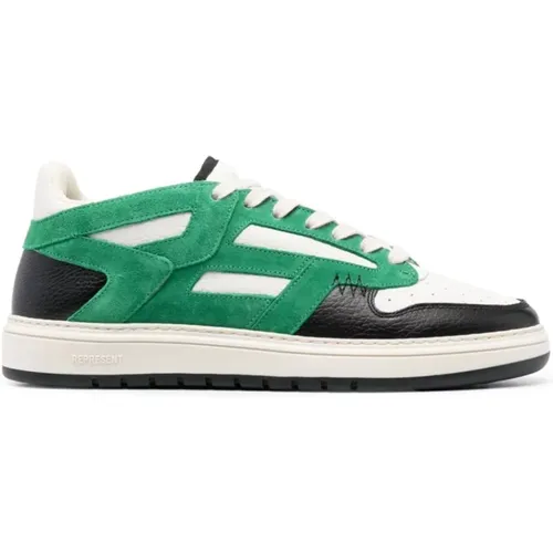 Island Green Vintage Sneakers , male, Sizes: 7 UK, 8 UK - Represent - Modalova