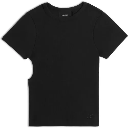 Cut Out T-Shirt , Damen, Größe: M - Axel Arigato - Modalova