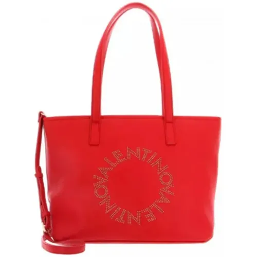 Rote Synthetische Damenhandtasche - Valentino by Mario Valentino - Modalova