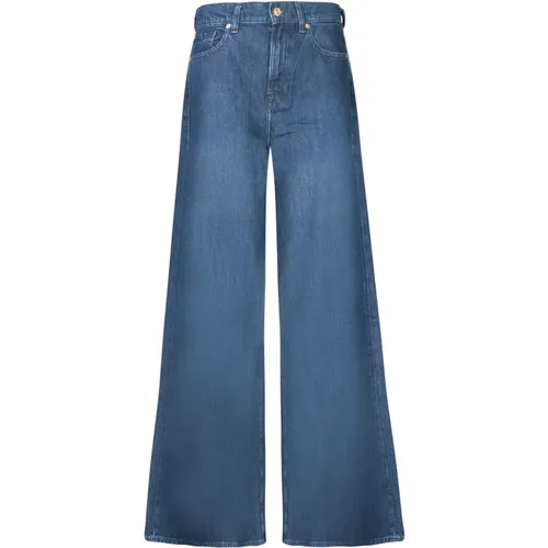 Denim Jeans Upgrade Modern Woman , female, Sizes: W25, W28, W26, W27, W29 - 7 For All Mankind - Modalova