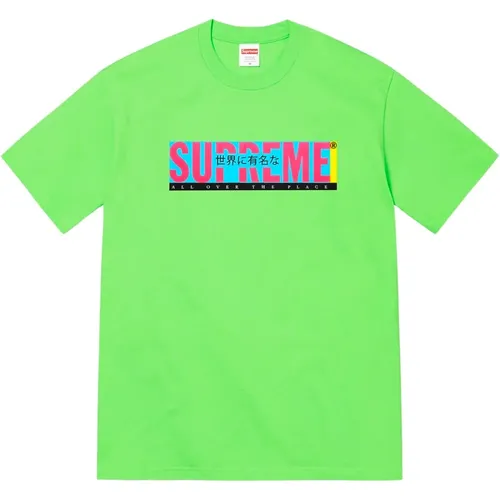 Limitierte Auflage Lime All Over Tee - Supreme - Modalova