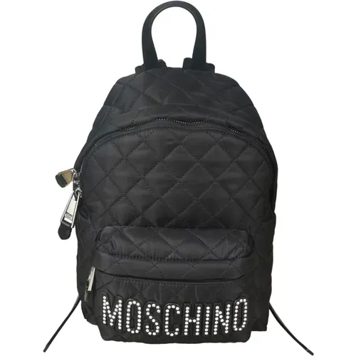 Stylish Backpack Collection , female, Sizes: ONE SIZE - Moschino - Modalova