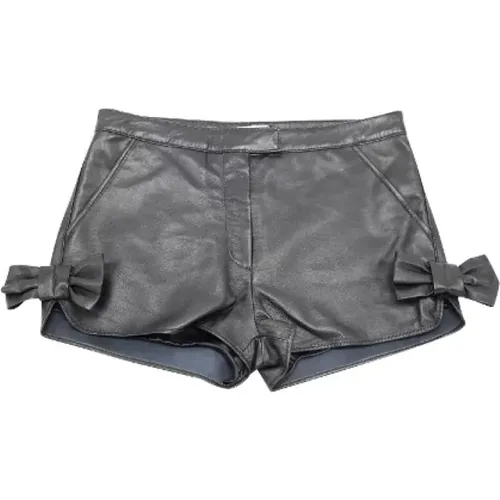 Pre-owned Leather bottoms , female, Sizes: XS - Valentino Vintage - Modalova