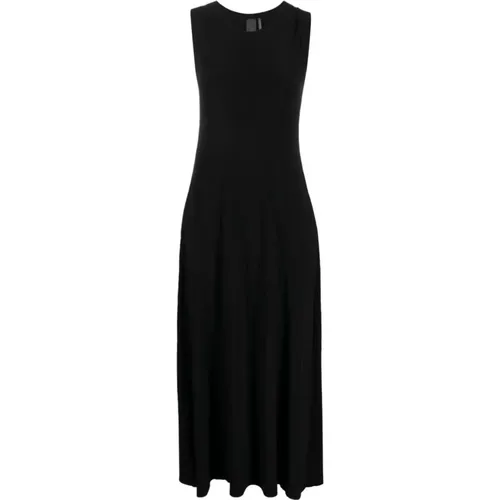 Velvet Sleeveless Long Dress , female, Sizes: S - Norma Kamali - Modalova