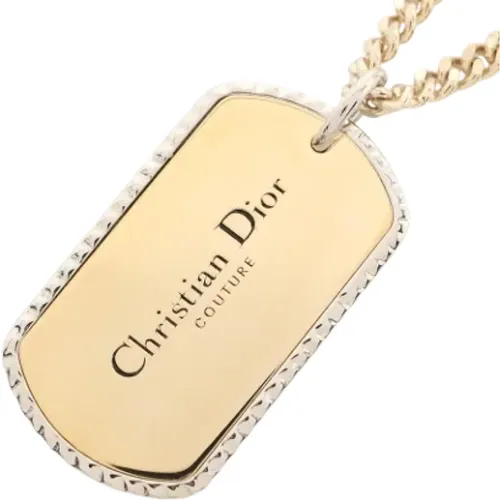 Pre-owned Metal dior-jewelry , female, Sizes: ONE SIZE - Dior Vintage - Modalova