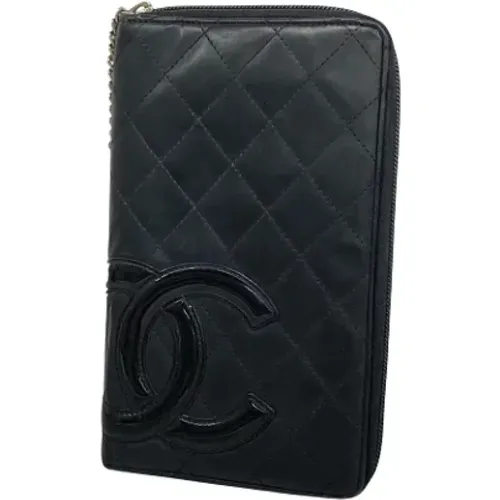 Pre-owned Leather wallets , female, Sizes: ONE SIZE - Chanel Vintage - Modalova