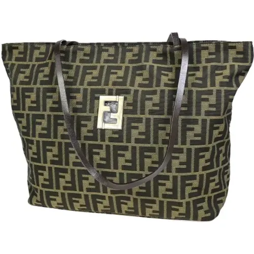 Pre-owned Canvas fendi-bags , female, Sizes: ONE SIZE - Fendi Vintage - Modalova