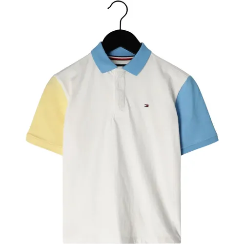 Oversized Colorblock Polo Shirt - Tommy Hilfiger - Modalova