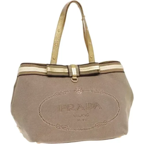 Pre-owned Canvas handtaschen - Prada Vintage - Modalova