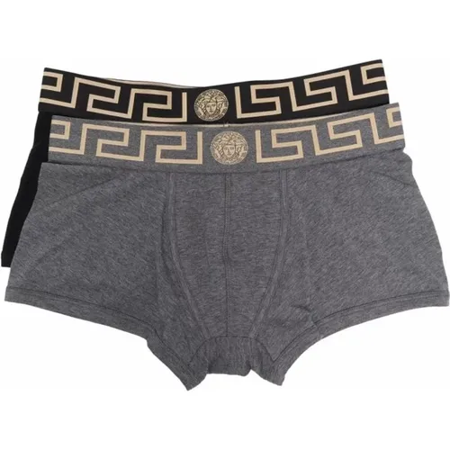 Luxurious Men's Bottoms , male, Sizes: S - Versace - Modalova