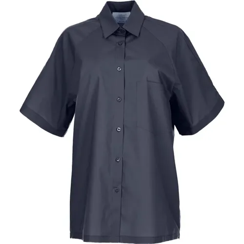 Parachute Cotton Shirt mit ellenbogenlangen Ärmeln , Damen, Größe: XS - Vicario Cinque - Modalova