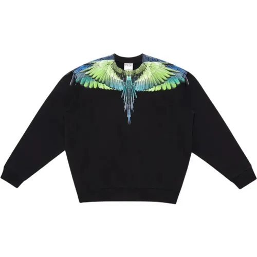 Icon Wings Sweatshirt , Herren, Größe: M - Marcelo Burlon - Modalova