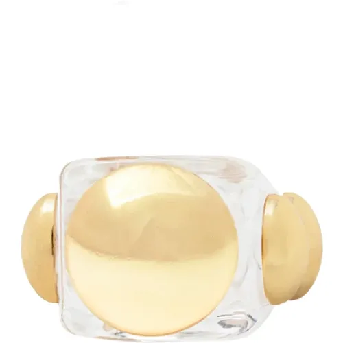 Invisible Ring Stylish Minimalist Design , female, Sizes: S - LA Manso - Modalova