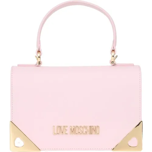 Vitello Cross Body Bag , female, Sizes: ONE SIZE - Love Moschino - Modalova