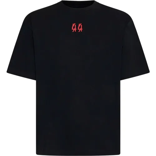 Stylish T-shirts and Polos Collection , male, Sizes: XS, M, L, S - 44 Label Group - Modalova