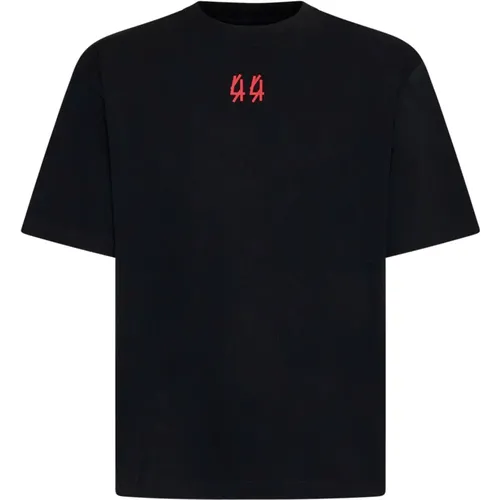 Stylish T-shirts and Polos Collection , male, Sizes: XS, M, L, XL, S - 44 Label Group - Modalova