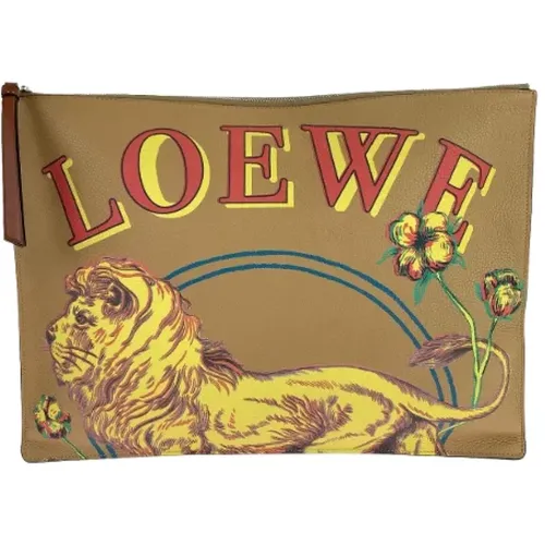 Pre-owned Leder clutches - Loewe Pre-owned - Modalova