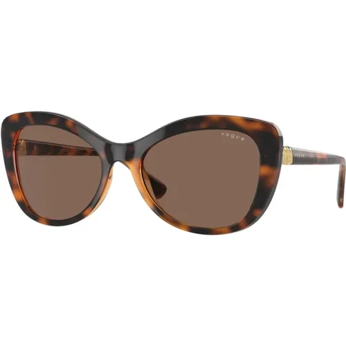 Sonnenbrille , Damen, Größe: 55 MM - Vogue - Modalova