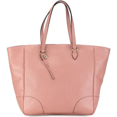 Pre-owned Leather totes , female, Sizes: ONE SIZE - Gucci Vintage - Modalova