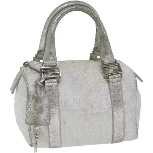 Pre-owned Canvas handbags , female, Sizes: ONE SIZE - Fendi Vintage - Modalova