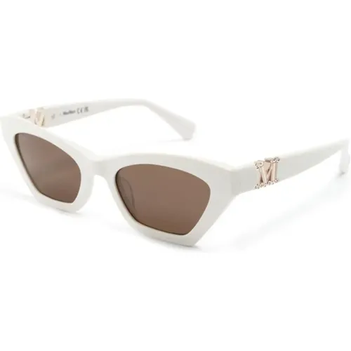 Elegant Sunglasses for Everyday Use , female, Sizes: 52 MM - Max Mara - Modalova