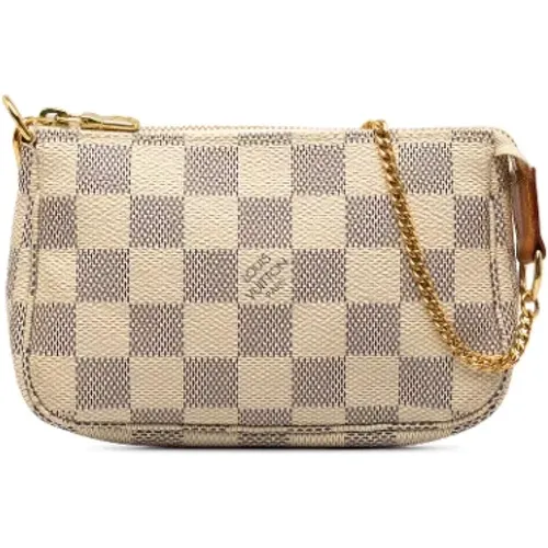 Pre-owned Canvas clutches , female, Sizes: ONE SIZE - Louis Vuitton Vintage - Modalova