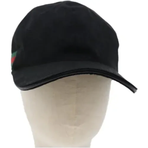 Pre-owned Canvas hats , female, Sizes: ONE SIZE - Gucci Vintage - Modalova