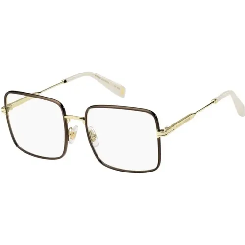 Luxuriöse Goldbrille zur Stilverbesserung , unisex, Größe: 55 MM - Marc Jacobs - Modalova