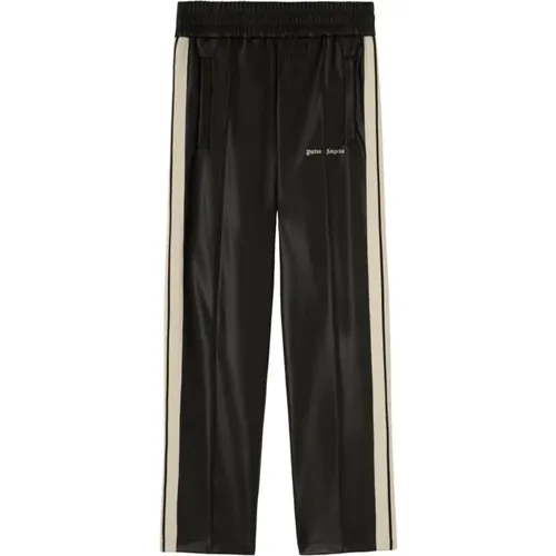 Schwarze Hose für Männer Aw24 , Herren, Größe: M - Palm Angels - Modalova